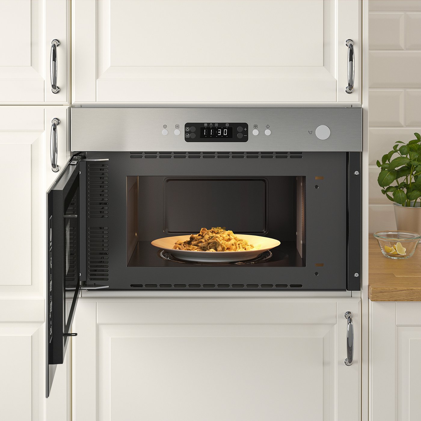 MATTRADITION Forno a microonde, inox - IKEA Svizzera