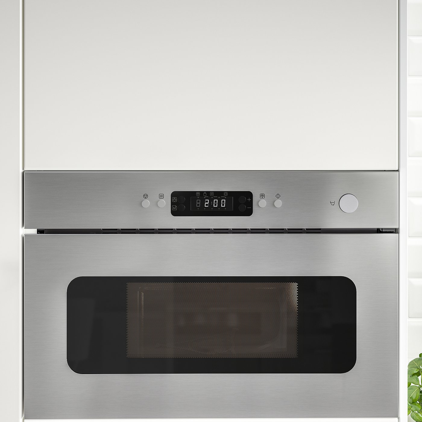 MATTRADITION Forno a microonde, inox - IKEA Svizzera