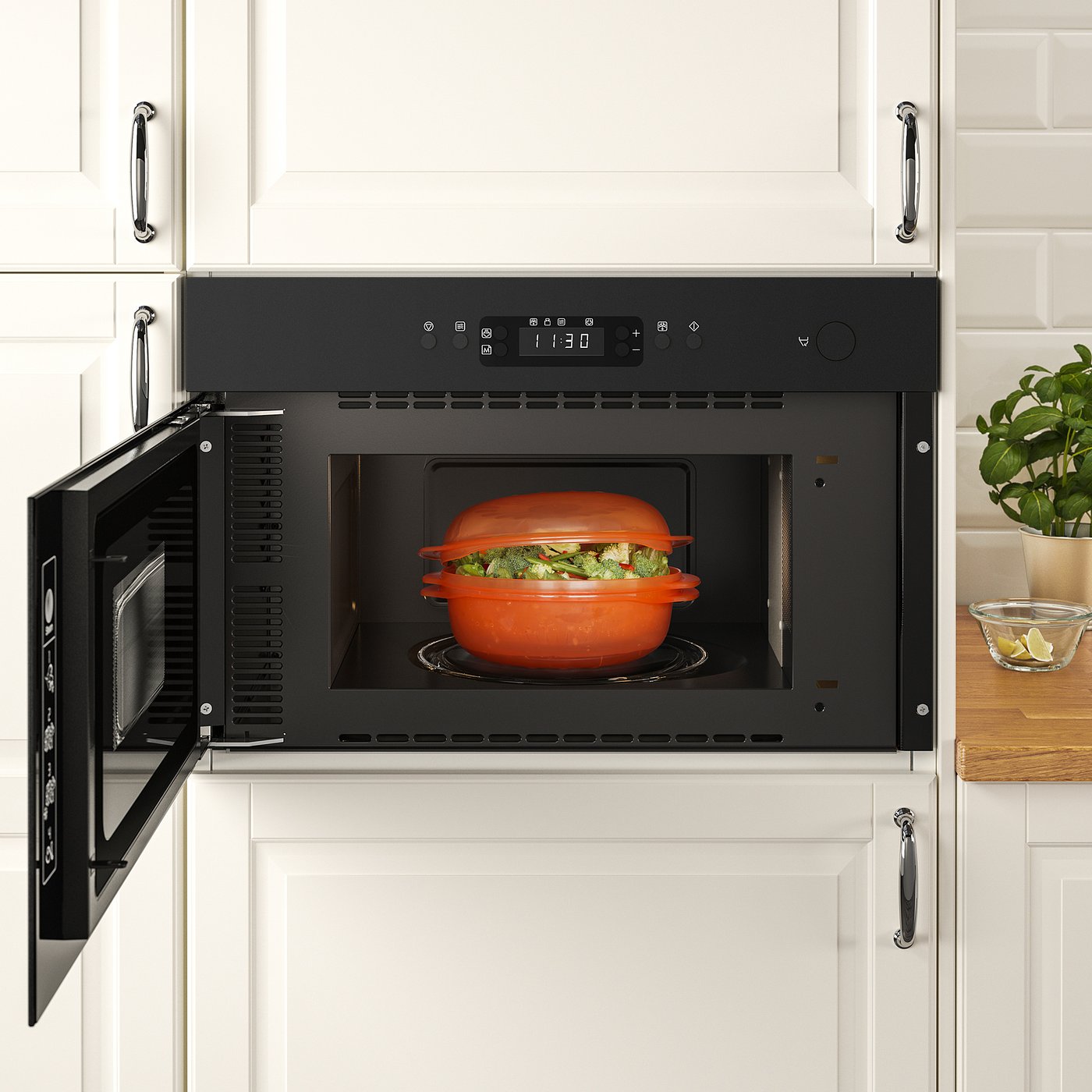 MATTRADITION Forno a microonde, nero - IKEA Svizzera