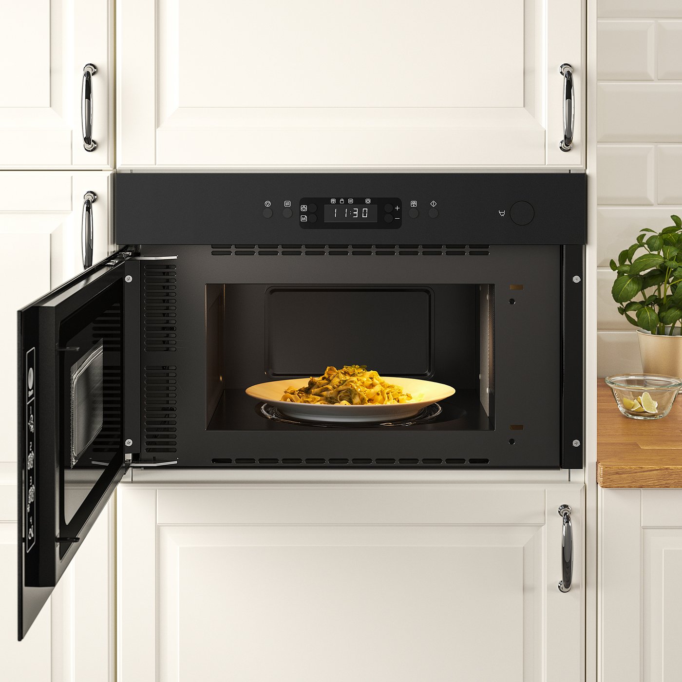 MATTRADITION Forno a microonde, nero - IKEA Svizzera