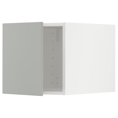 METOD Elemento top, bianco/Havstorp grigio chiaro, 40x40 cm