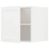 METOD Elemento top per frigo/congelatore, bianco Enköping/bianco effetto legno, 60x60 cm