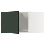 METOD Elemento top per frigo/congelatore, bianco/Havstorp verde intenso, 60x40 cm