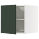 METOD Elemento top per frigo/congelatore, bianco/Havstorp verde intenso, 60x60 cm