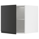 METOD Elemento top per frigo/congelatore, bianco/Upplöv antracite opaco, 60x60 cm