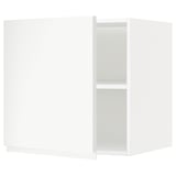 METOD Elemento top per frigo/congelatore, bianco/Voxtorp bianco opaco, 60x60 cm