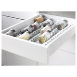 METOD / MAXIMERA Mob 3front/2casset bas/1med/1alt, bianco/Veddinge bianco, 40x60 cm