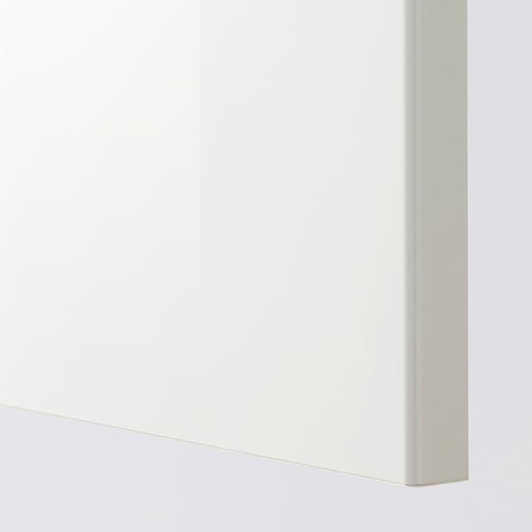 METOD / MAXIMERA Mobile alt micro com/anta/3cassetti, bianco/Ringhult bianco, 60x60x220 cm