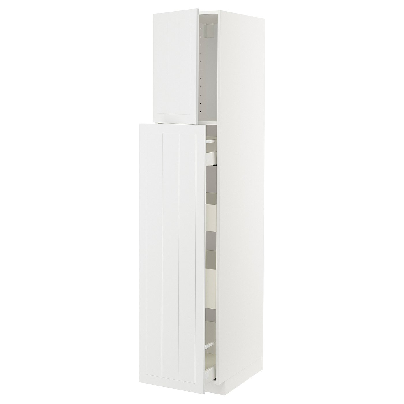 METOD / MAXIMERA mobile alto/elem estr/1anta/4casset - IKEA Svizzera