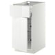 METOD / MAXIMERA Mobile base, cestello/cassetto/anta, bianco/Ringhult bianco, 40x60 cm