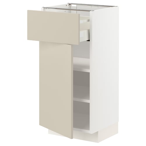 METOD / MAXIMERA Mobile base con cassetto/anta