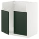 METOD Mob base lavello TALLSJÖN, bianco/Havstorp verde intenso, 80x60 cm