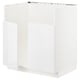 METOD Mob base lavello TALLSJÖN, bianco/Ringhult bianco, 80x60 cm