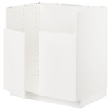 METOD Mob base lavello TALLSJÖN, bianco/Veddinge bianco, 80x60 cm