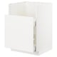 METOD Mob base lavello TALLSJÖN, bianco/Veddinge bianco, 60x60 cm