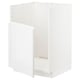 METOD Mob base lavello TALLSJÖN, bianco/Voxtorp lucido/bianco, 60x60 cm