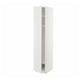 METOD Mobile alto con ripiani/cestello, bianco/Stensund bianco, 40x60x200 cm