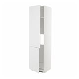 METOD Mobile alto frigo/congelatore 2ante, bianco/Stensund bianco, 60x60x220 cm