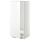 METOD Mobile alto per frigo/congelatore, bianco/Ringhult bianco, 60x60x140 cm