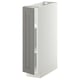METOD Mobile base con ripiani, bianco/Bodbyn grigio, 20x60 cm