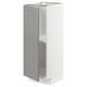 METOD Mobile base con ripiani, bianco/Bodbyn grigio, 30x37 cm