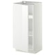 METOD Mobile base con ripiani, bianco/Ringhult bianco, 40x37 cm