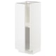 METOD Mobile base con ripiani, bianco/Ringhult bianco, 30x37 cm