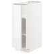 METOD Mobile base con ripiani, bianco/Ringhult bianco, 30x60 cm