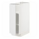 METOD Mobile base con ripiani, bianco/Stensund bianco, 30x60 cm