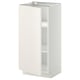 METOD Mobile base con ripiani, bianco/Veddinge bianco, 40x37 cm
