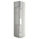 METOD Mobile per frigo/congelatore+3 ante, bianco/Bodbyn grigio, 60x60x240 cm