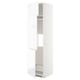 METOD Mobile per frigo/congelatore+3 ante, bianco/Voxtorp lucido/bianco, 60x60x220 cm