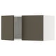 METOD Pensile con 2 ante, bianco/Havstorp marrone-beige, 80x40 cm