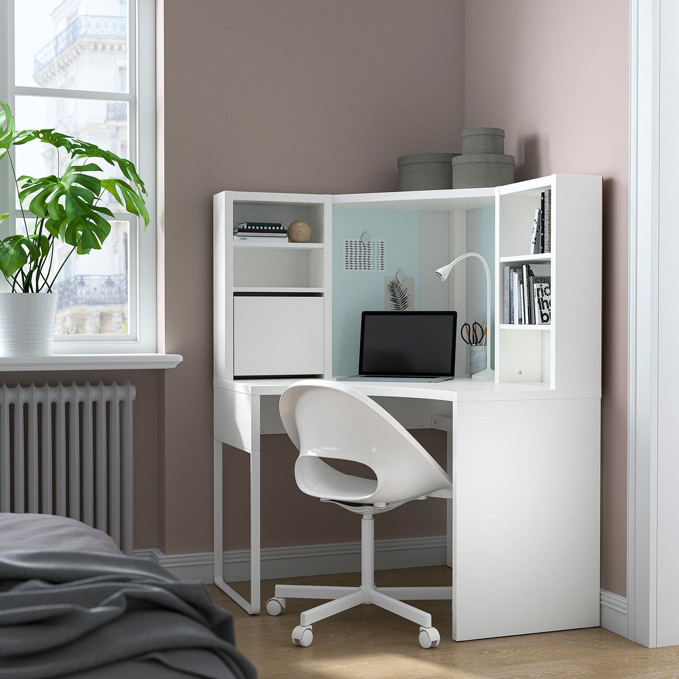 Micke Mobile Studio Angolare Bianco Ikea Svizzera