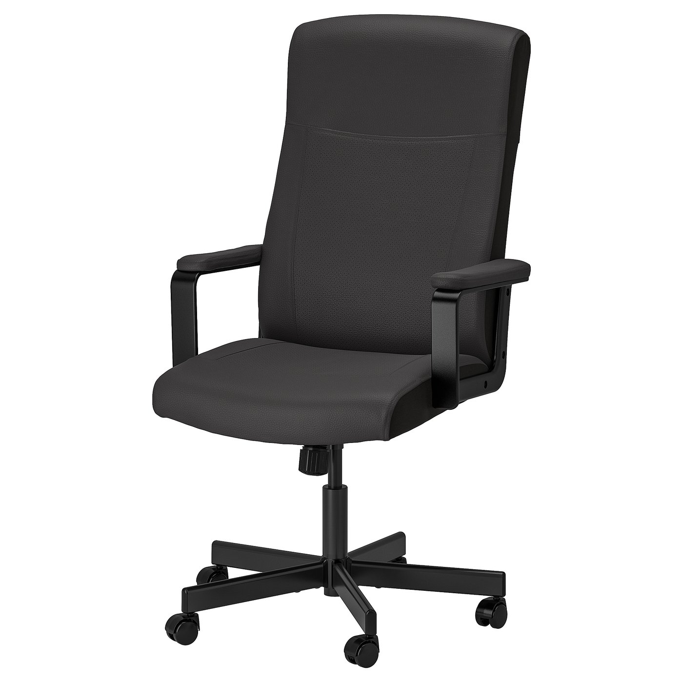 MILLBERGET Sedia girevole, Murum marrone scuro - IKEA Svizzera