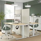 MITTZON Schermo acustico da terra, Gunnared beige, 70x157 cm