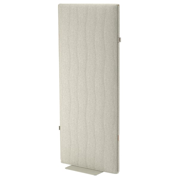 MITTZON Schermo acustico da terra, Gunnared beige, 70x157 cm