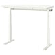 MITTZON Scrivania regolabile in altezza, elettrico bianco, 140x60 cm