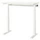 MITTZON Scrivania regolabile in altezza, elettrico bianco, 120x60 cm