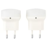 MÖRKRÄDD Luce notturna a LED con sensore, bianco