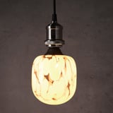 MOLNART Lampadina a LED E27 240 lumen, tubolare vetro bianco/trasparente, 120 mm
