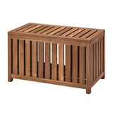 NÄMMARÖ Contenitore, mordente marrone chiaro per interni/da esterno, 80x40x45 cm