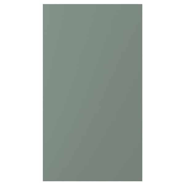 NICKEBO Frontale per lavastoviglie, opaco grigio-verde, 45x80 cm