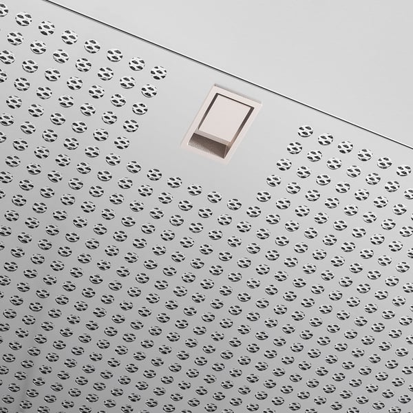 NILSBYN Cappa da fissare alla parete, IKEA 300 bianco, 60 cm