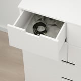 NORDLI Cassettiera con 8 cassetti, bianco, 120x99 cm