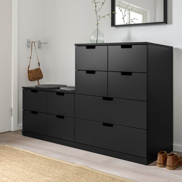NORDLI Cassettiera con 10 cassetti - antracite - IKEA Svizzera