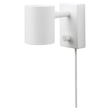 NYMÅNE Lampada da parete/lettura, bianco
