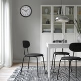 ÖSTANÖ Sedia, nero Remmarn/grigio scuro