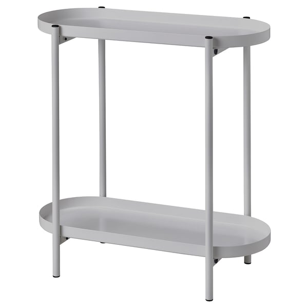 OLIVBLAD piedistallo per piante, da interno/esterno nero, 35 cm
