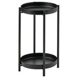 OLIVBLAD Piedistallo per piante, da interno/esterno nero, 35 cm